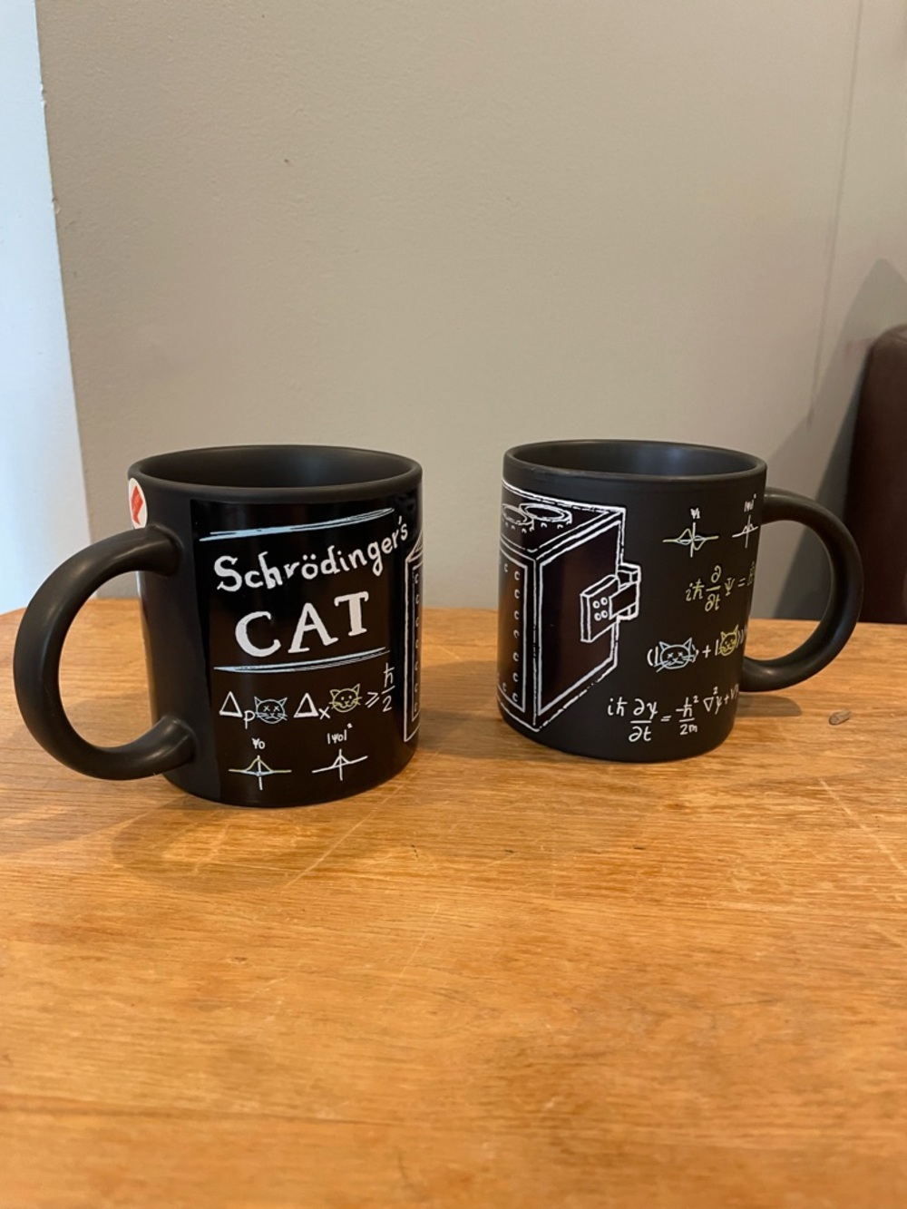 Schrödinger’s Cat Mug Set 
The Unemployed Philosophers Guild 
Like New - Picture 4 of 13